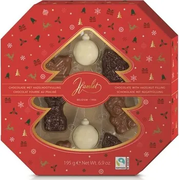 Bonbon Směs figurek z barevné čokolády, 195 g