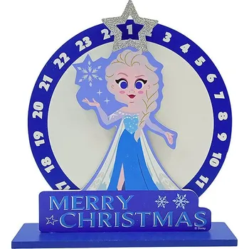 Vánoční dekorace DISNEY Adventní kalendář odpočítávací - Frozen Elza