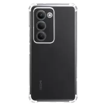 Pouzdro na mobilní telefon Tactical TPU Plyo Kryt pro Xiaomi Redmi 15 4G/5G Transparent