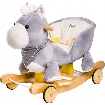 Hračka pro nejmenší Mluvící a zpívající houpačka koníček