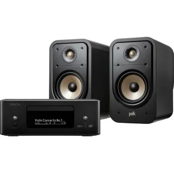 Hi-Fi systém Stereo set: Denon RCD-N12 + Polk Audio ES20, DENON Bílá