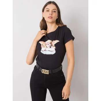 T-shirt-RO-TS-2307.21-black RUE PARIS černá 3292036