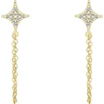 Originální náušnice s diamantovými hvězdami Jonas