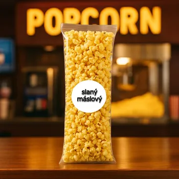 Popcorn SnackAir Kotlíkový popcorn slaný máslový 5 l XXL balení