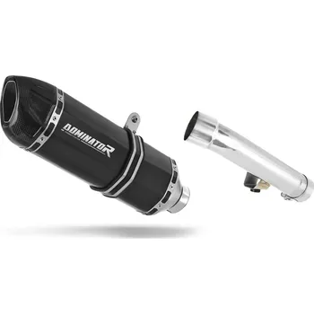 Výfuk pro motocykl Laděný výfuk Dominator Honda CBR 600 F2 / F3 1991 - 1998 výfuk HP1 BLACK + tlumič výfuku dB killer