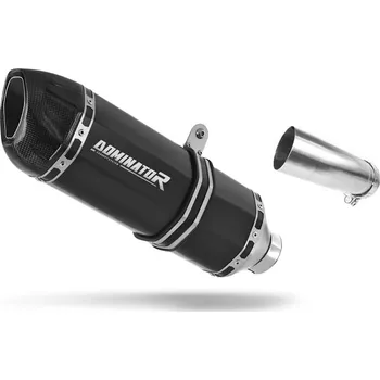 Výfuk pro motocykl Laděný výfuk Dominator Kawasaki ZX10R 2011 - 2015 výfuk HP1 BLACK + tlumič výfuku dB killer
