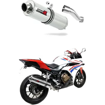 Výfuk pro motocykl Laděný výfuk Dominator Honda CBR 500 R 2016 - 2024 výfuk ST tlumič + dB killer medium
