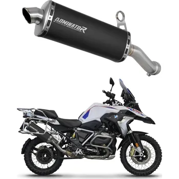 Výfuk pro motocykl Laděný výfuk Dominator BMW R1250GS 2018 - 2023 výfuk P7 BLACK + dB killer medium