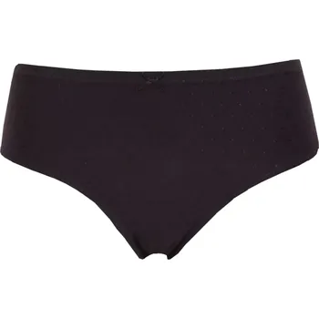 Souprava dámského spodního prádla Dámské kalhotky PS1077 černá velikost 4XL-58/60