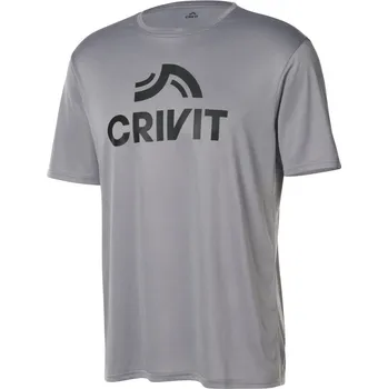 Pánské tričko CRIVIT Pánské funkční tričko (šedá, L (52/54))