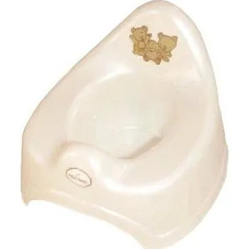 Nočník TEGA Hrající dětský nočník medvídek bílý