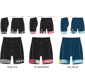 Dámské kraťasy GTS 758221 L - dámské cyklo kraťasy, L. Blue 38