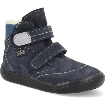 Dívčí obuv Barefoot dětské zimní boty Jonap - B5 SV tmavě modré Velikost: 28