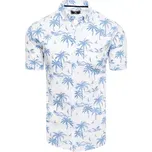 Pánská košile DStreet DStreet bílá | světle modrá 2257766