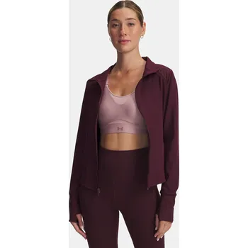 Dámská casual bunda Dámská bunda Under Armour Meridian Jacket-RED - Dámské Under Armour tmavě červená | růžová 3432229