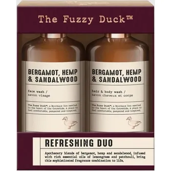 Kosmetická sada Baylis & Harding Pánská dárková sada péče o tělo a vlasy - Bergamot, Konopí & Santalové dřevo, 2ks