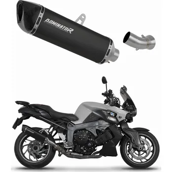 Výfuk pro motocykl Laděný výfuk Dominator BMW K1300R 2007 - 2015 výfuk HP6 BLACK + tlumič výfuku dB killer