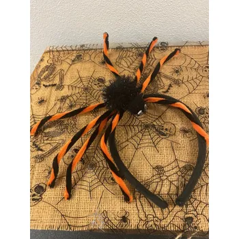 Čelenka Čelenka PAVOUK oranžovo-černá