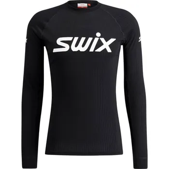 Pánské termoprádlo Swix tričko RaceX Classic Long Sleeve M jet black - M