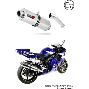 Výfuk pro motocykl Laděný výfuk Dominator Yamaha YZF R6 1999 - 2002 Homologovaný výfuk OV tlumič výfuku