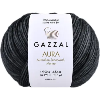 Příze Gazzal Příze Aura - 171 antracit