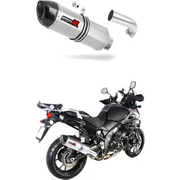 Výfuk pro motocykl Laděný výfuk Dominator Suzuki DL 1000 V-Strom 2017 - 2020 výfuk HP1 tlumič + dB killer medium