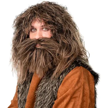 Karnevalová paruka NEANDRTÁLEC PARUKA S VOUSY