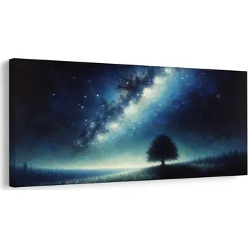 Obraz Dovido Obraz noční krajina se stromem života