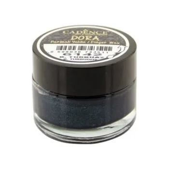 Speciální výtvarná barva Patinovací metalický vosk 20 ml - tmavý tyrkysový dark turguoise -