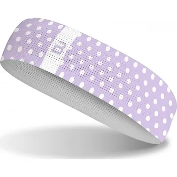 Sportovní čelenka BOSA sportovní čelenka ELASTIC Dots Violet