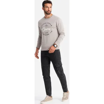 Pánské džíny Pánské rifle Ombre Slim fit Ombre černá 1788277