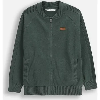 Dívčí svetr Dětský bavlněný kardigan Coccodrillo ZC5172201XBK zelená 87X, vel. 116
