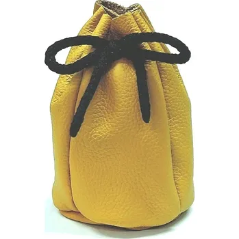 Vak na peníze Krol 9337 hořčicový kožený měšec