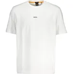 BOSS pánské tričko s krátkým rukávem Boss bílá 3371128