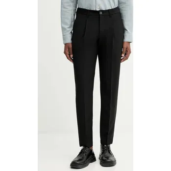 Dámské kalhoty Kalhoty s příměsí vlny Marc O'Polo 530021410102 černá 99X, vel. 33/32