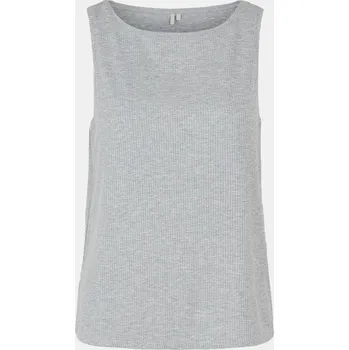 Šedé tílko Pieces Litty - Dámské Pieces šedá 1813959