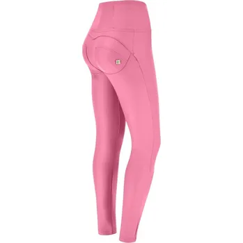 Dámské kalhoty Freddy kalhoty WR.UP v růžové barvě, vysoký pas, skinny střih, eco-friendly materiál Vybraná velikost: M