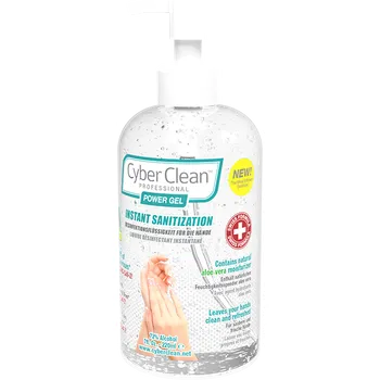 CYBER CLEAN CyberClean POWER GEL - instant liquid sanitizer 7 oz / 220 ml (47029)