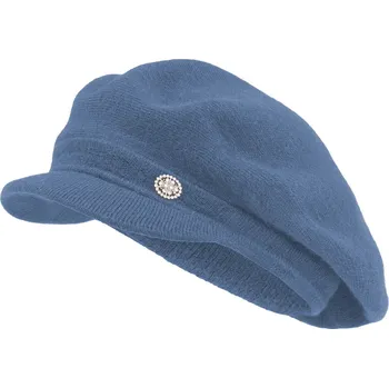 Čepice Dámský baret s kšiltem modré barvy 7100398-4