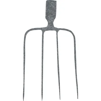 Vidle vidle kované, počet hrotů 4, kladívkový lak