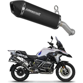Výfuk pro motocykl Laděný výfuk Dominator BMW R1200GS 2013 - 2018 tlumič výfuku HP7 BLACK + dB killer