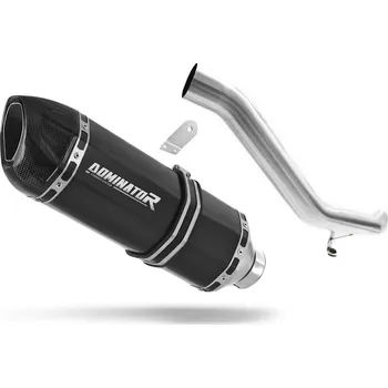 Výfuk pro motocykl Laděný výfuk Dominator Triumph TIGER EXPLORER 1200 XC XR 2016 - 2017 výfuk HP1 BLACK + tlumič výfuku dB killer