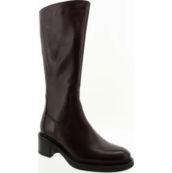 Dámské kozačky EASY'N ROSE Dámské kožené čokoládové kozačky 777-019-CIOCCOLATO-265 Velikost 41