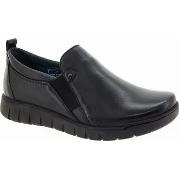 Dámské polobotky EASY'N ROSE Dámské černé kožené polobotky 749-054-NERO-245 Velikost 36