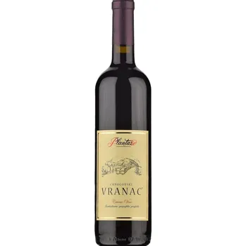 Víno Plantaže Vranac červené suché víno 0,75 l