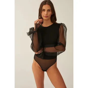 Body Body s přídavkem hedvábí Undress Code Thong 818 černá 99X, vel. S