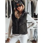 Dámská černá pikovaná vesta LIKEHUGS DStreet černá 3405105