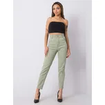Jeans trousers-336-SP-2156.33P-pistachio RUE PARIS šedá 3292713