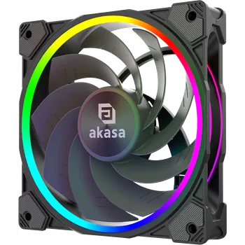 Počítačové chlazení přídavný ventilátor Akasa SOHO AR12, 12 cm reverse