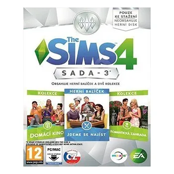 Počítačová hra ESD GAMES ESD The Sims 4 Bundle Pack 3